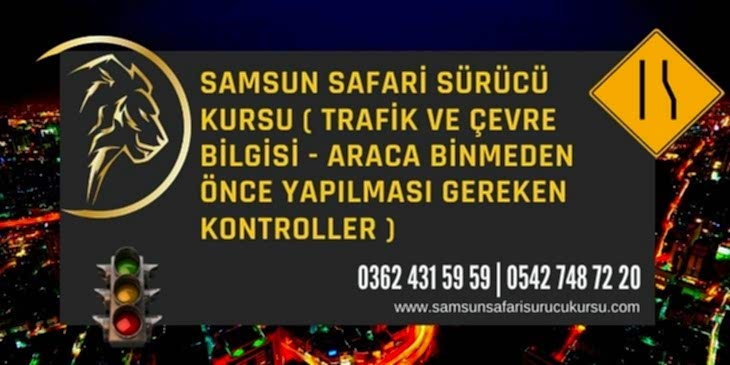 Araca Binmeden Önce Yapılması Gereken Kontroller Ders Videosu